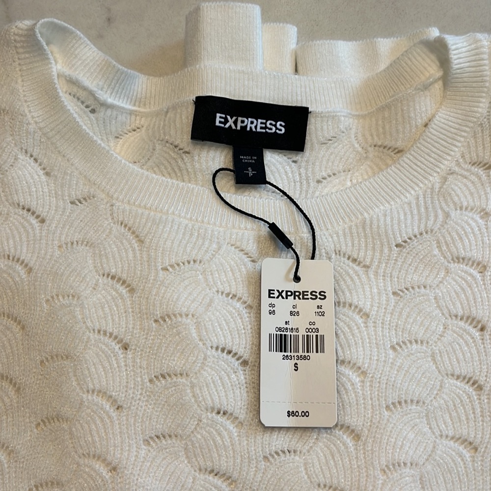 White sweater